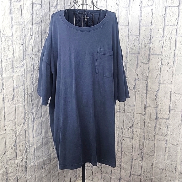 CARHARTT Men's Blue Short Sleeves Cotton T Shirt‎ 4XL - Picture 1 of 7